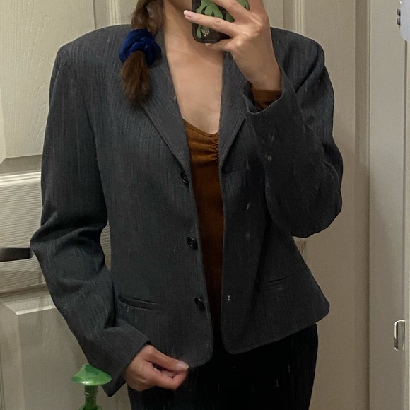 Lauren Ralph Lauren Wool-Blend Blazer - Picture 5 of 6